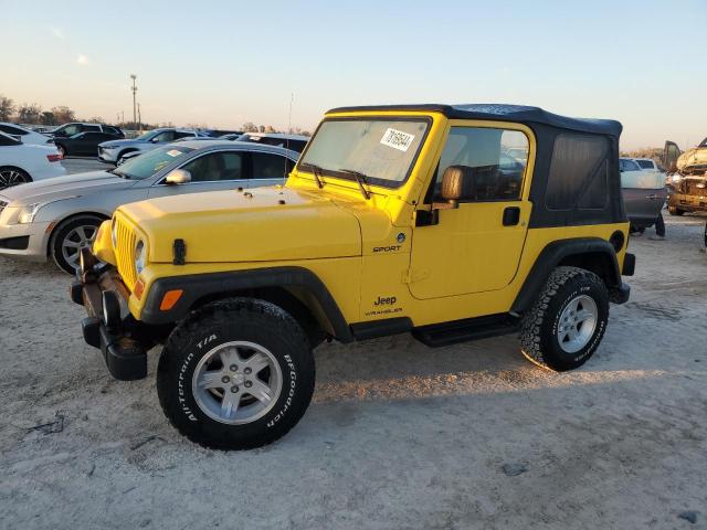 jeep wrangler  2006 1j4fa49s16p768793