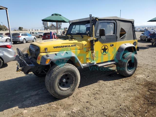 jeep wrangler / 2000 1j4fa49s1yp774502