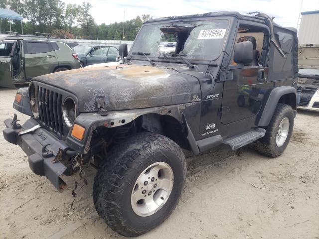 jeep wrangler 2003 1j4fa49s23p372433