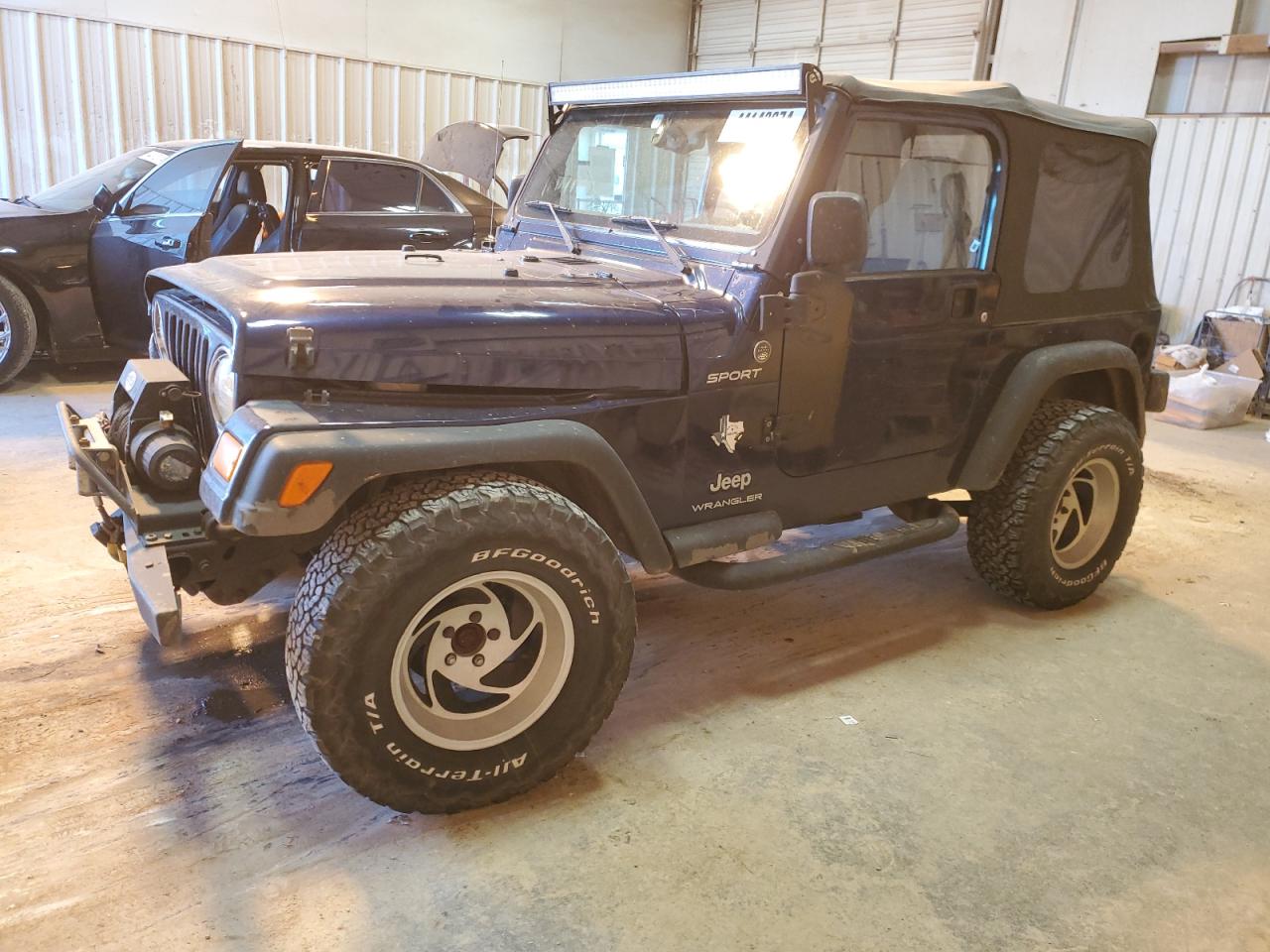 jeep wrangler 2005 1j4fa49s25p317077