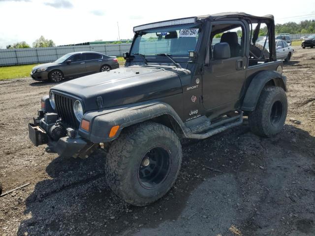 jeep wrangler  2005 1j4fa49s25p334963