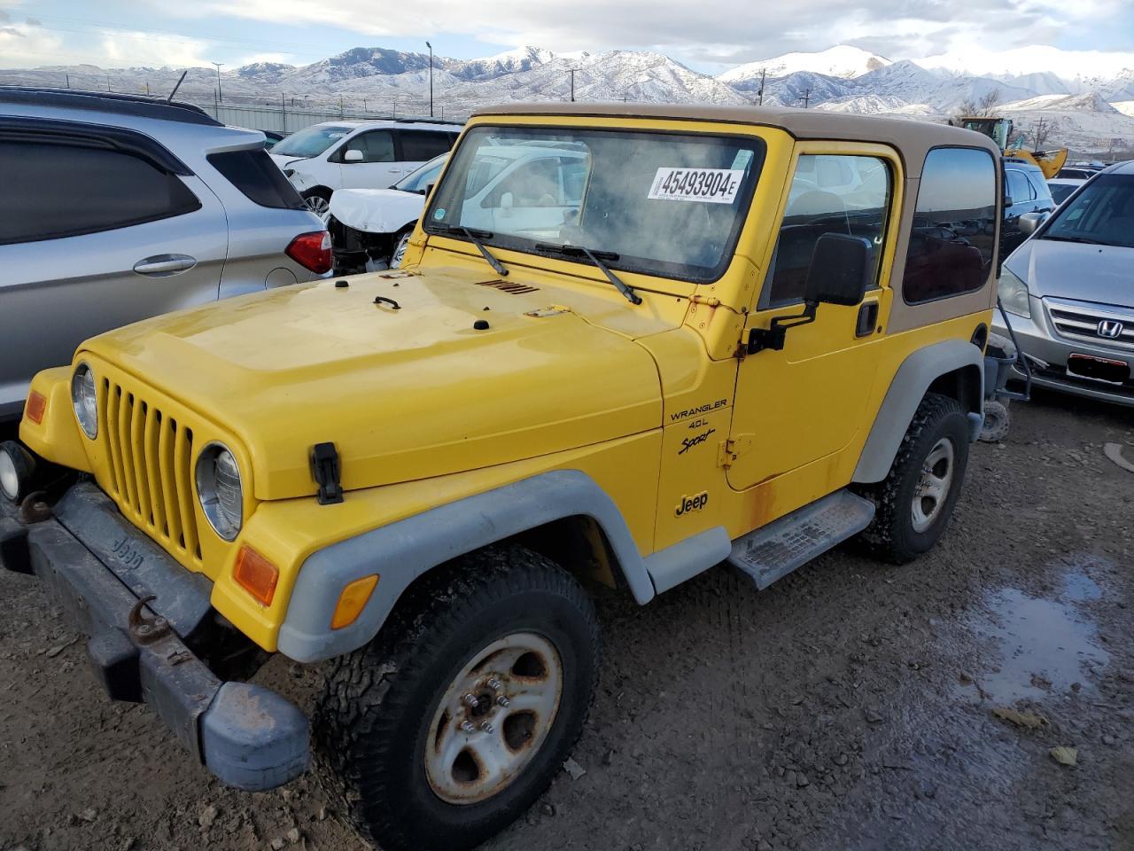 jeep wrangler 2001 1j4fa49s31p342144