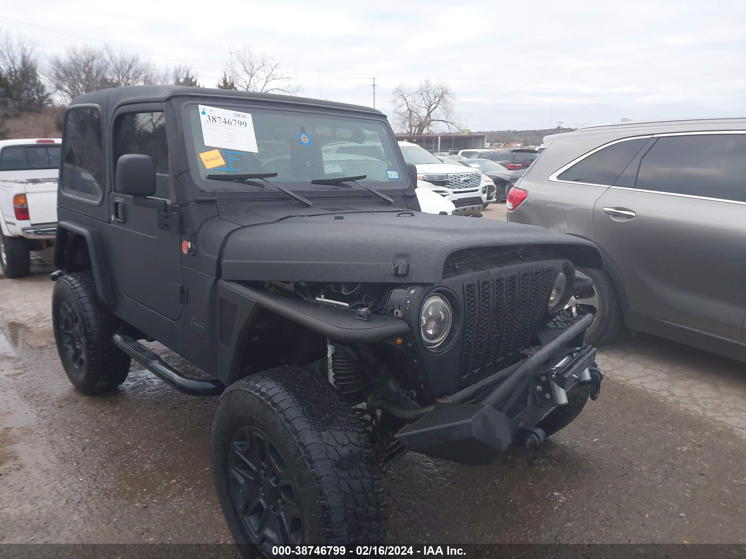 jeep wrangler 2005 1j4fa49s35p354588