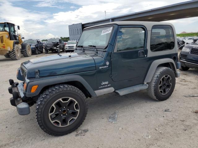 jeep wrangler 2005 1j4fa49s35p367549