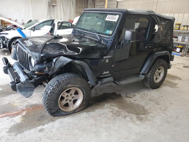 jeep wrangler  2004 1j4fa49s44p770986