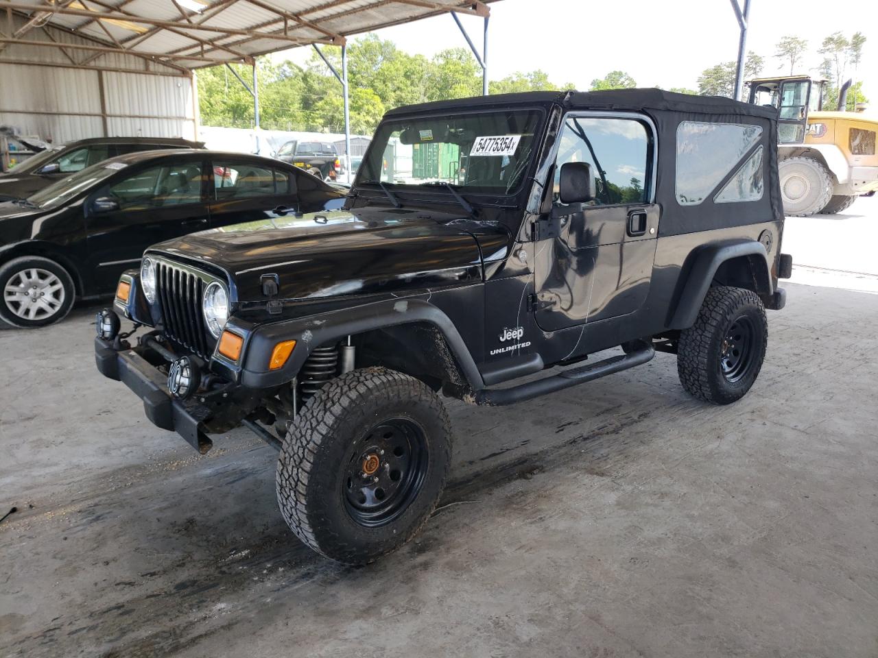 jeep wrangler 2004 1j4fa49s44p790557