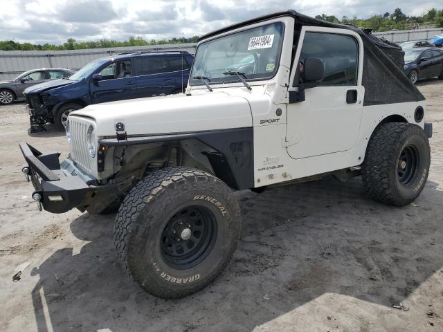 jeep wrangler  2004 1j4fa49s44p802139