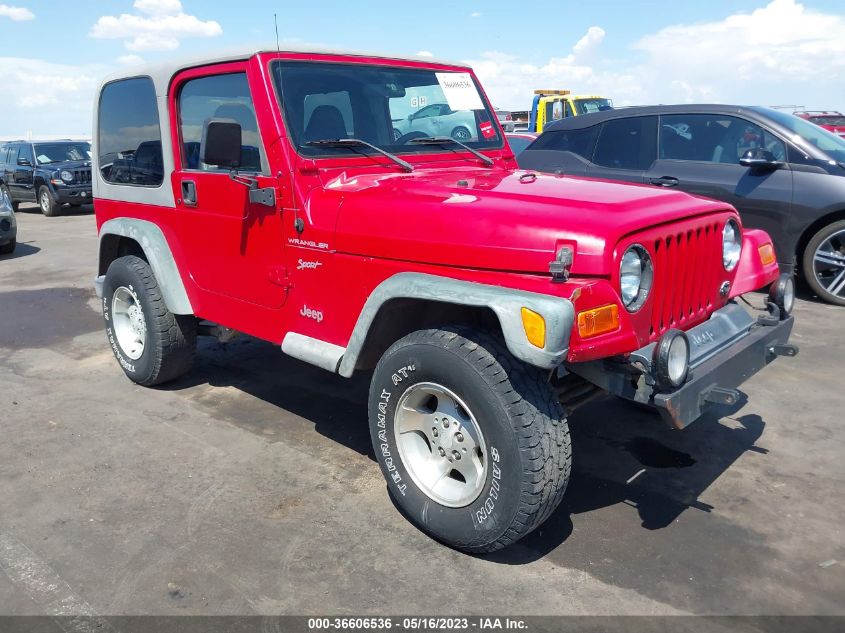 jeep wrangler 2002 1j4fa49s52p743695