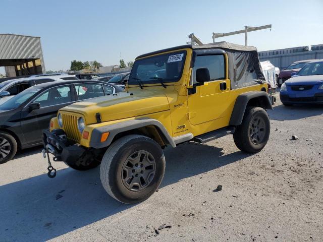 jeep wrangler / 2004 1j4fa49s54p729265