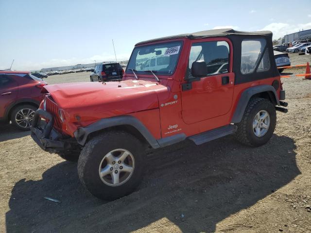 jeep wrangler 2004 1j4fa49s54p729301