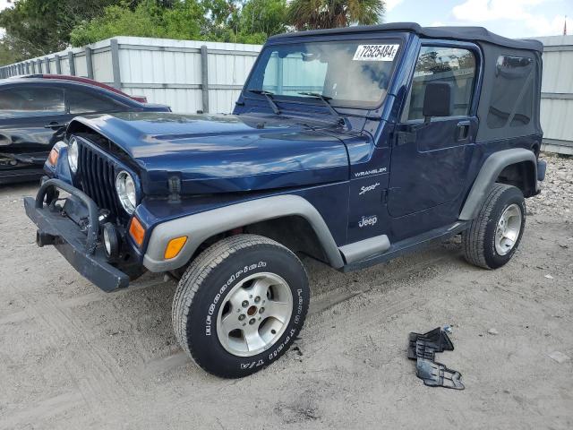 jeep wrangler / 2002 1j4fa49s72p722606