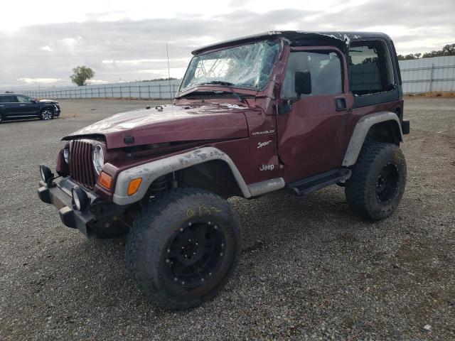 jeep wrangler / 2002 1j4fa49s92p705693