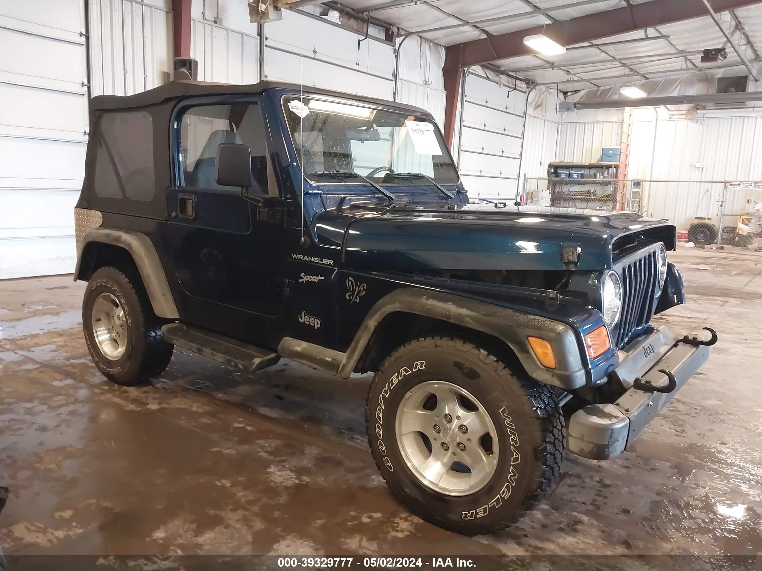 jeep wrangler 2002 1j4fa49s92p719707