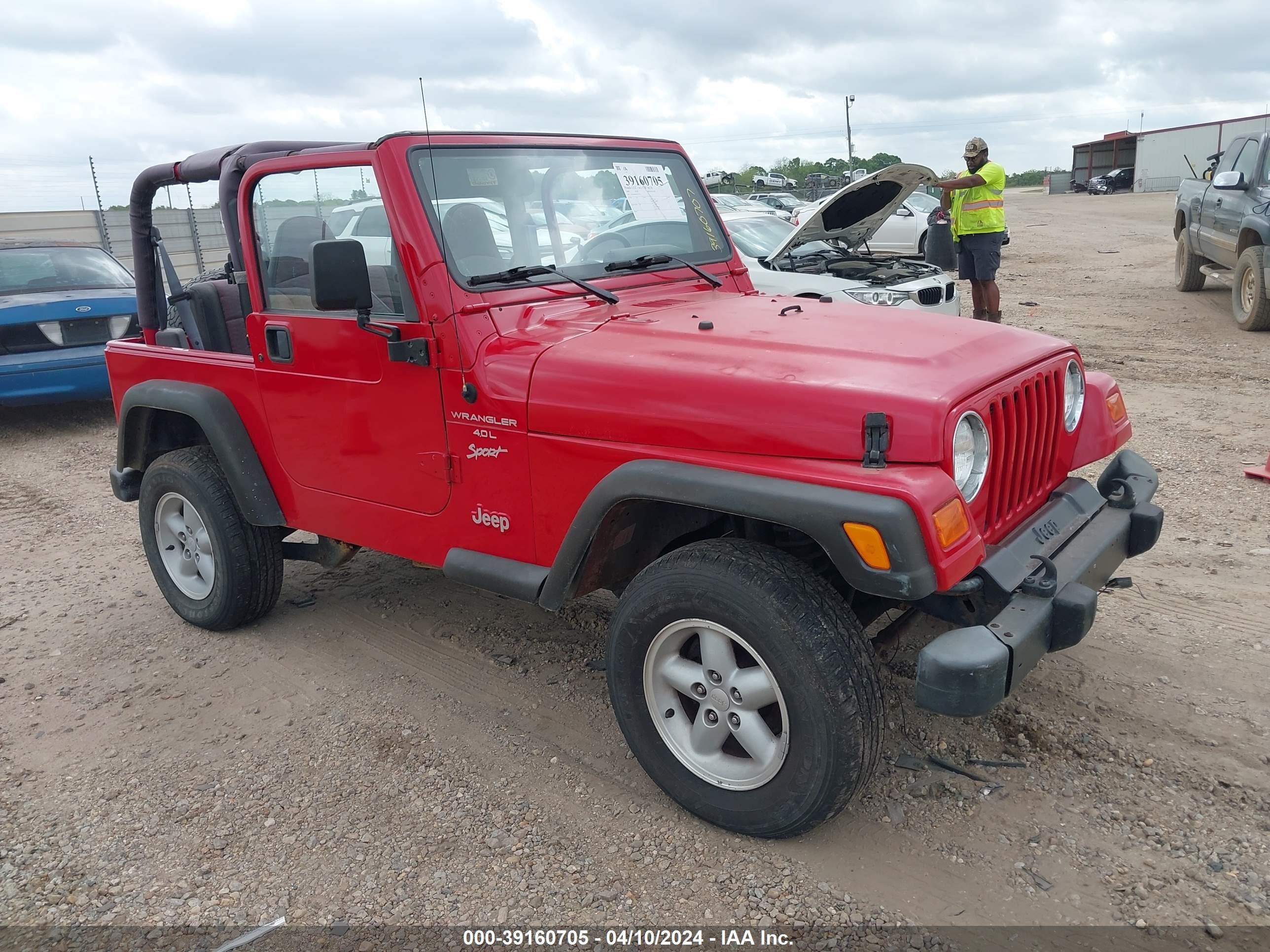 jeep wrangler 2000 1j4fa49s9yp773775