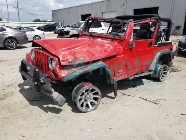 jeep wrangler / 2003 1j4fa49sx3p309550