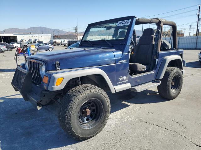 jeep wrangler / 2003 1j4fa49sx3p347652