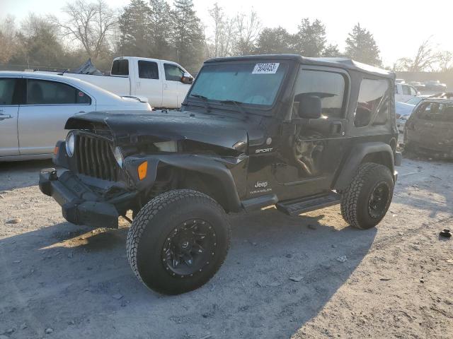 jeep wrangler 2004 1j4fa49sx4p723803