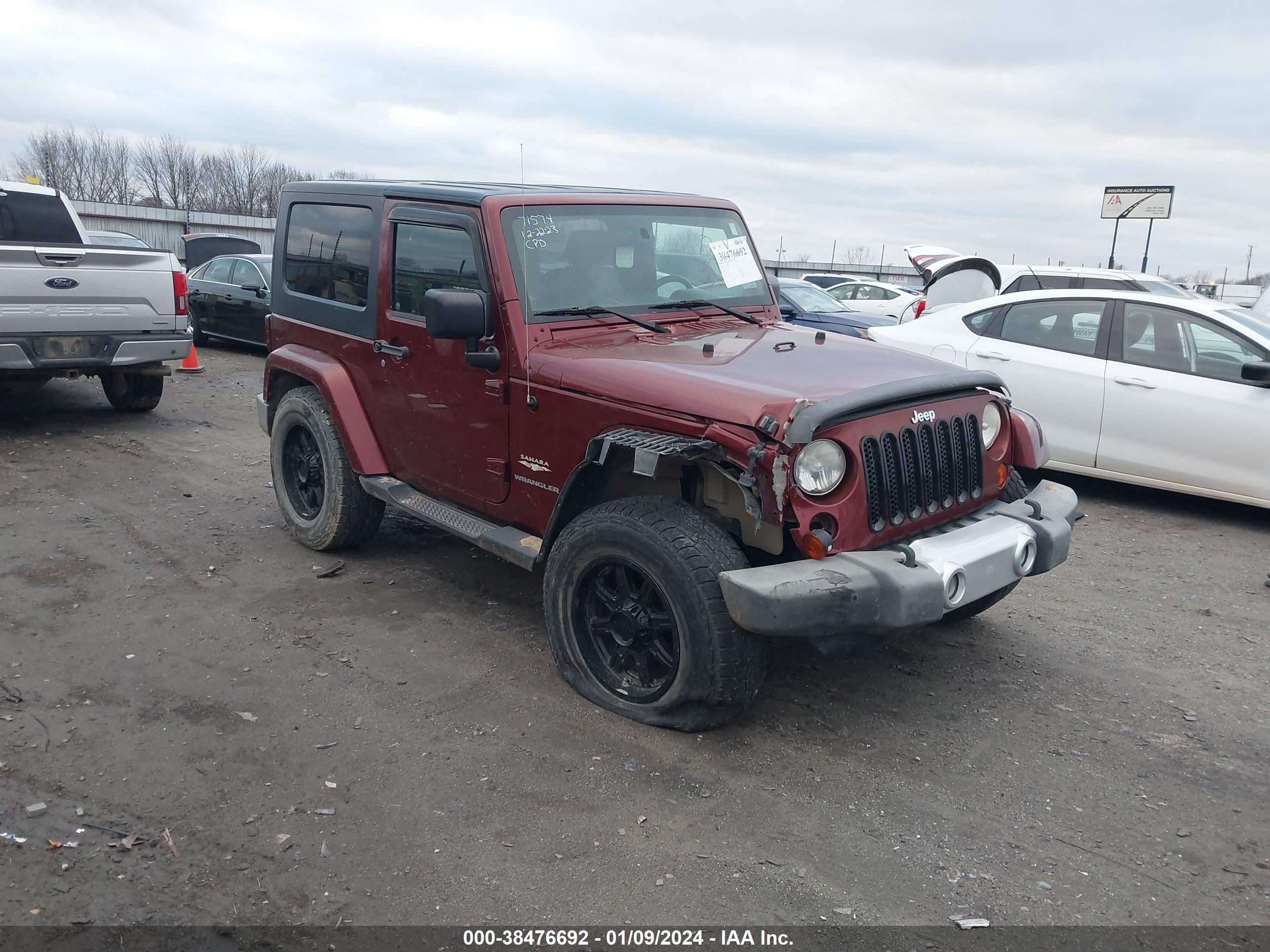 jeep wrangler 2008 1j4fa54178l534026