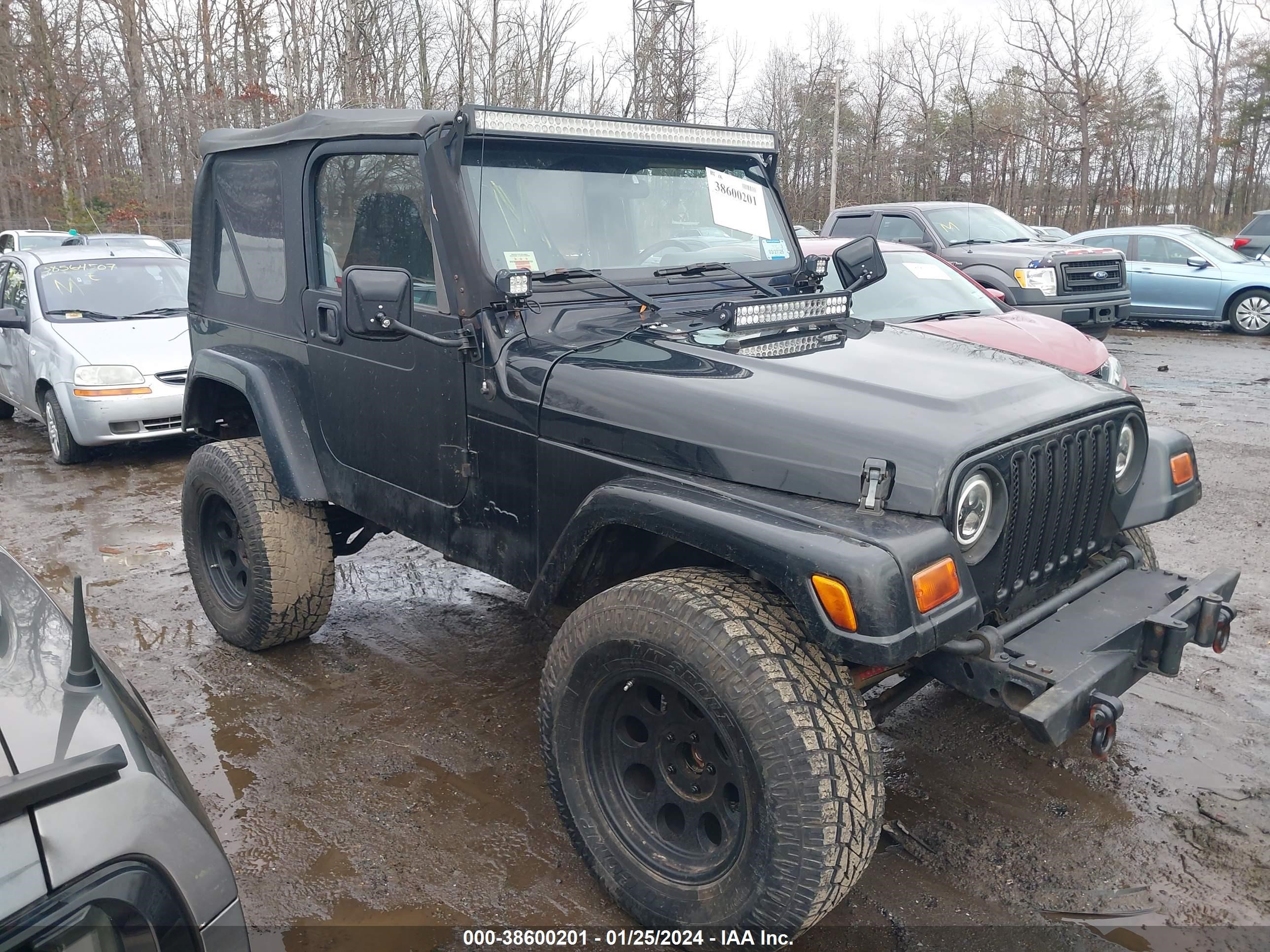 jeep wrangler 2001 1j4fa59s31p366580