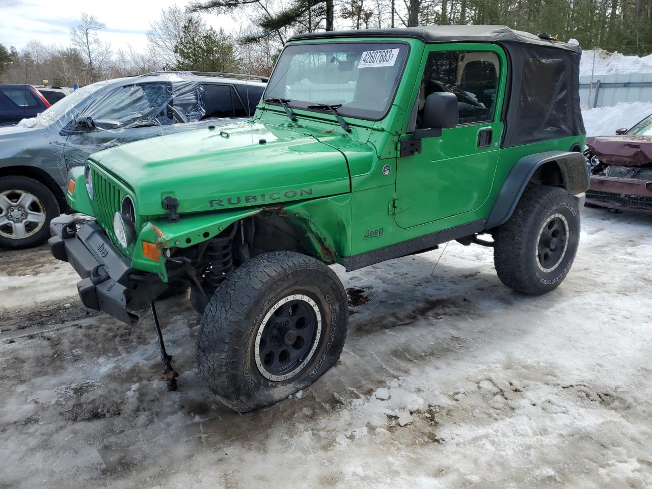 jeep wrangler 2005 1j4fa69s65p315408