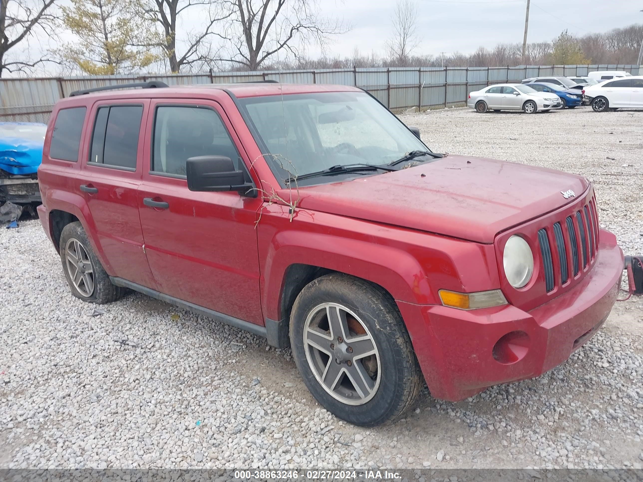 jeep liberty (patriot) 2009 1j4ff28bx9d152426