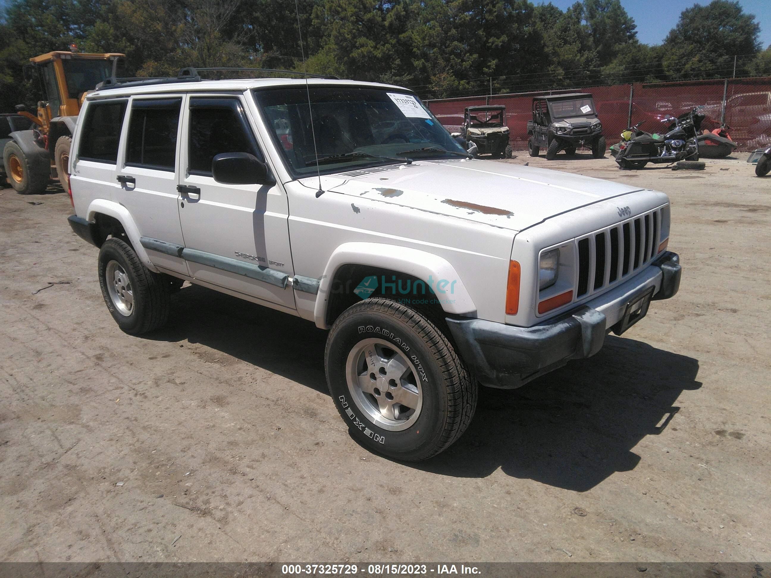 jeep cherokee 2001 1j4ff48s11l509529