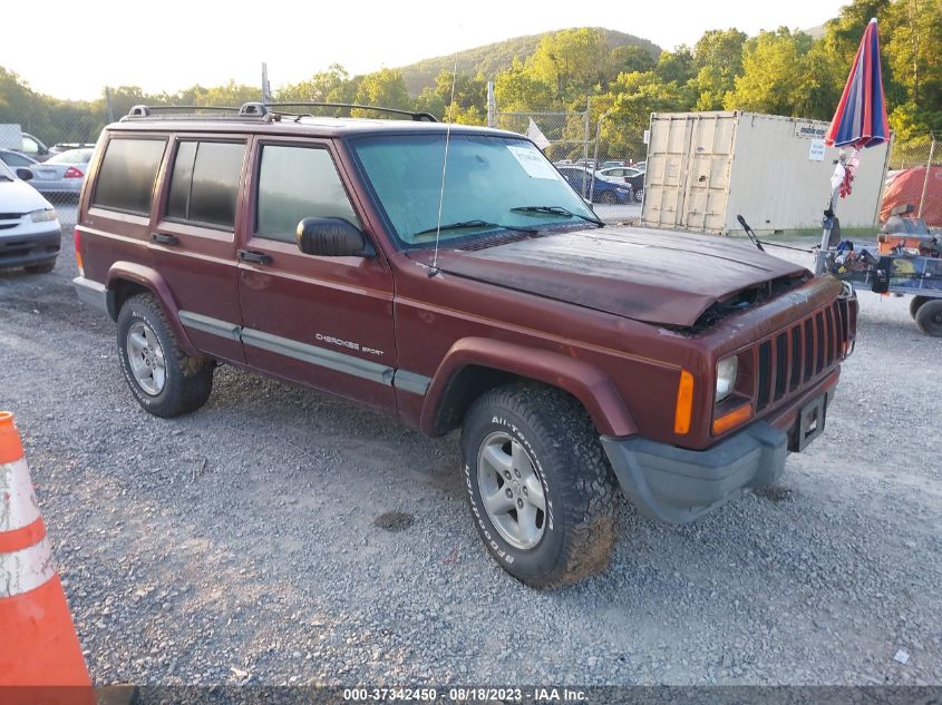 jeep cherokee 2001 1j4ff48s21l505599