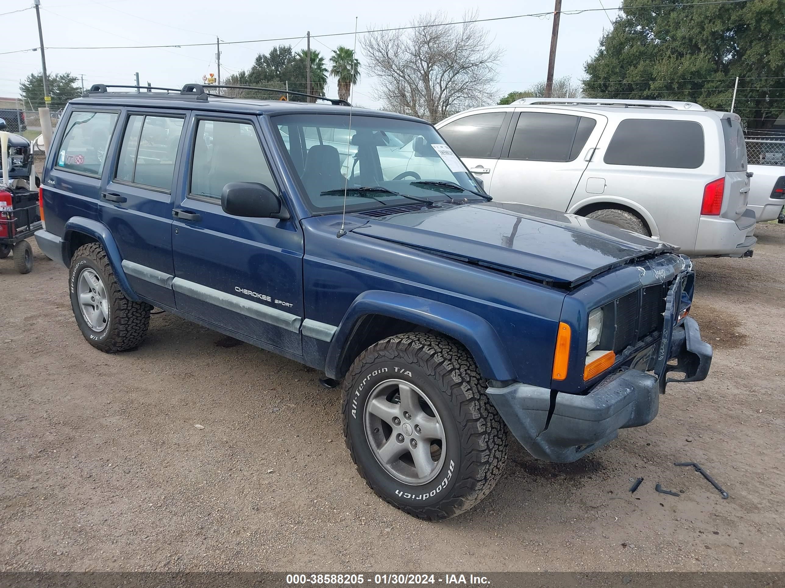 jeep cherokee 2001 1j4ff48s51l516323