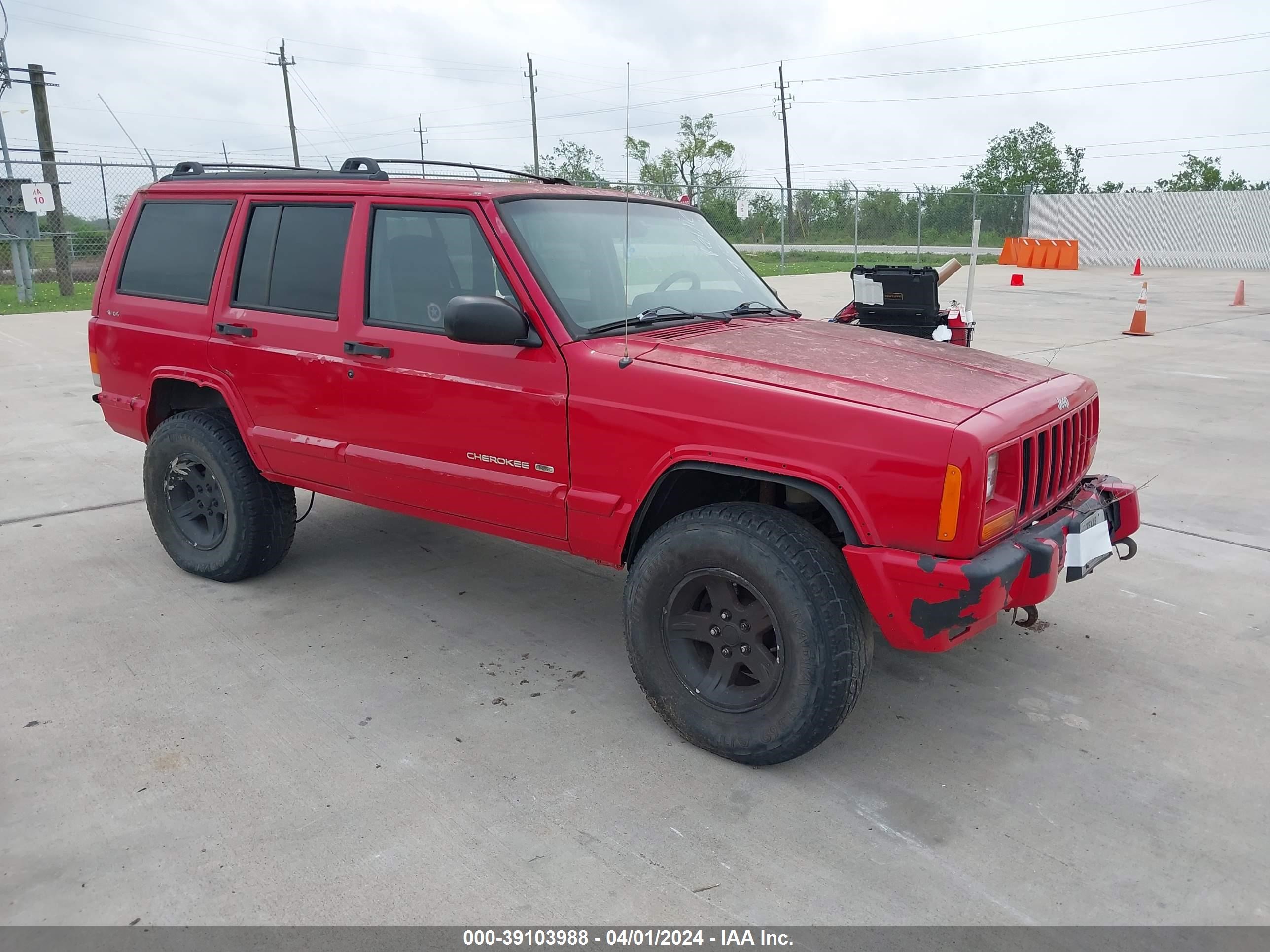 jeep cherokee 2001 1j4ff58s31l583282