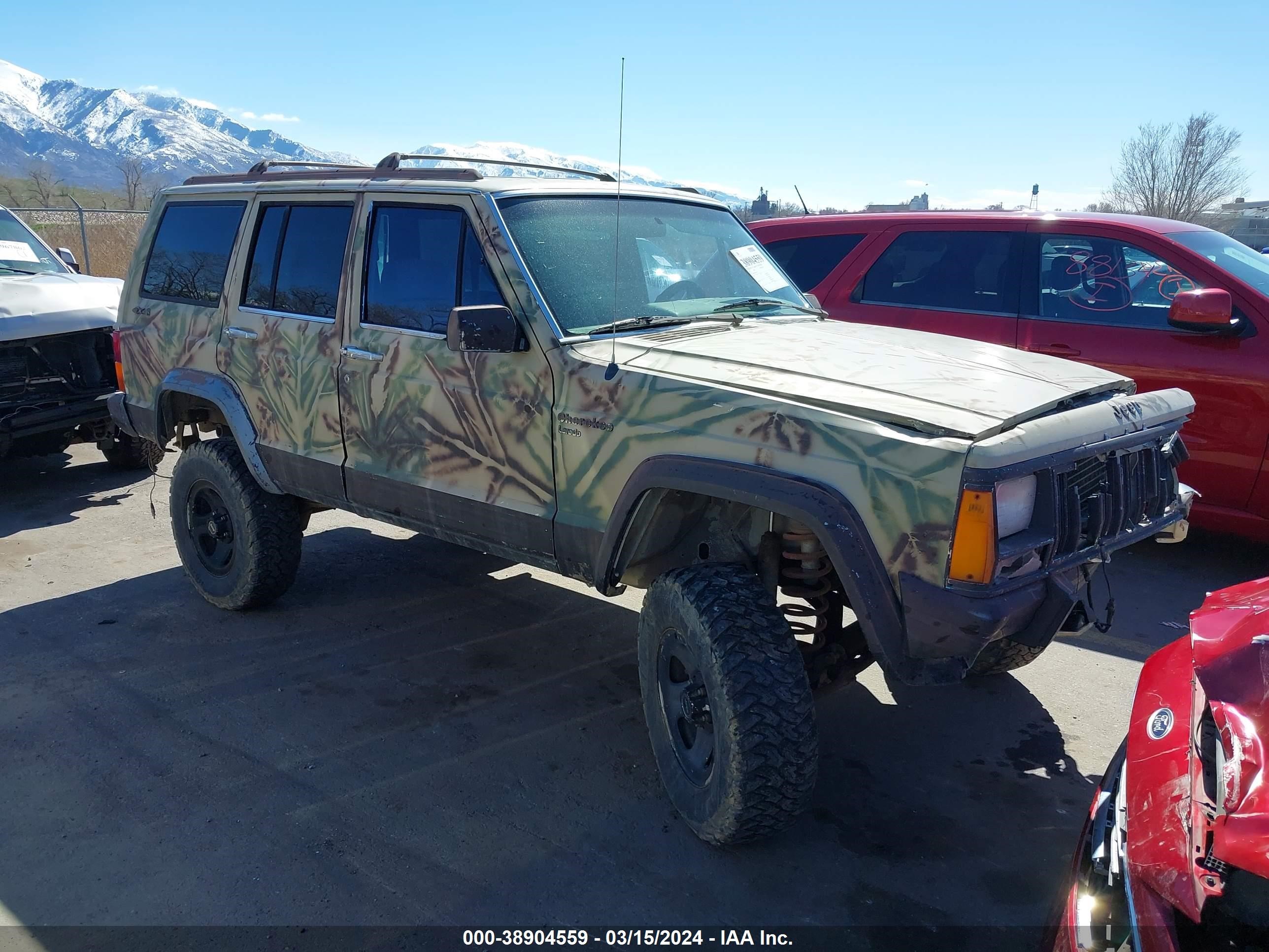 jeep cherokee 1991 1j4fj58s4ml614106