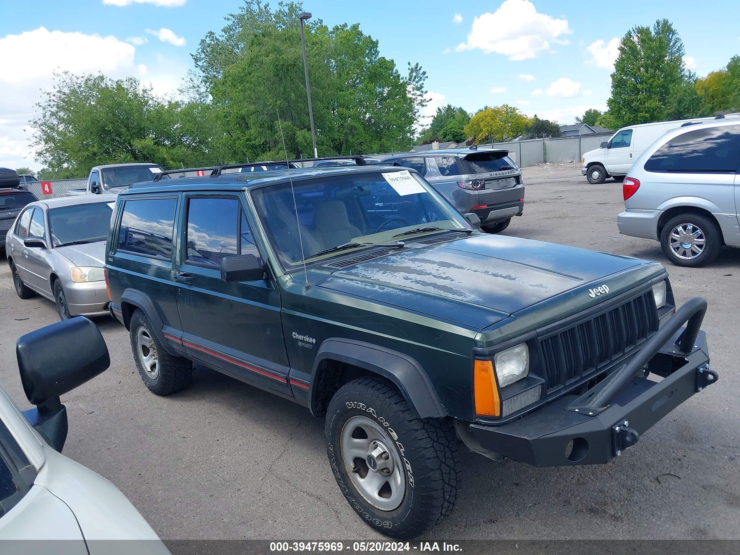 jeep cherokee 1996 1j4fj67s3tl279944