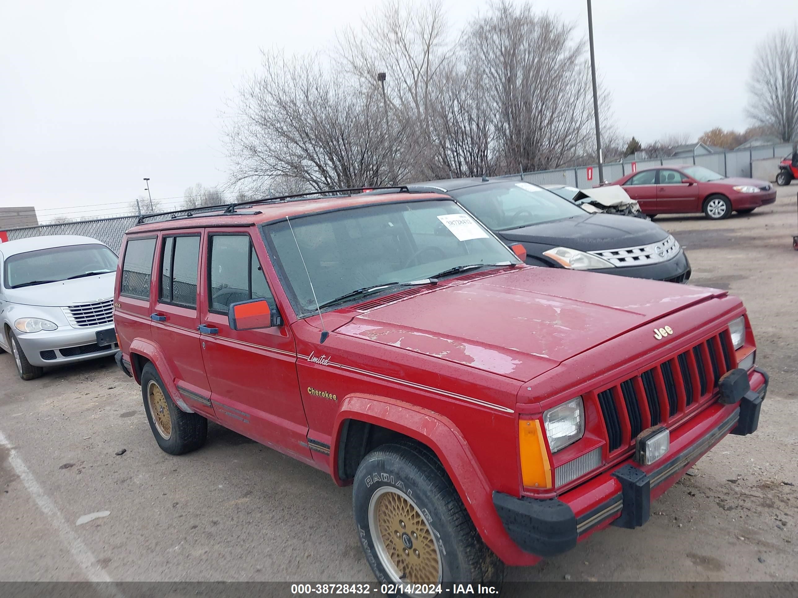 jeep cherokee 1989 1j4fj78l2kl571287