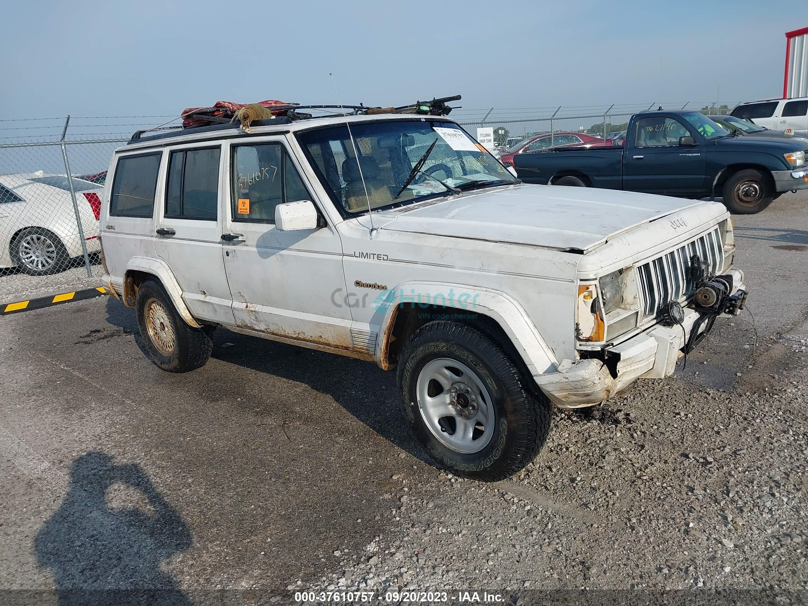 jeep cherokee 1991 1j4fj78s7ml549568