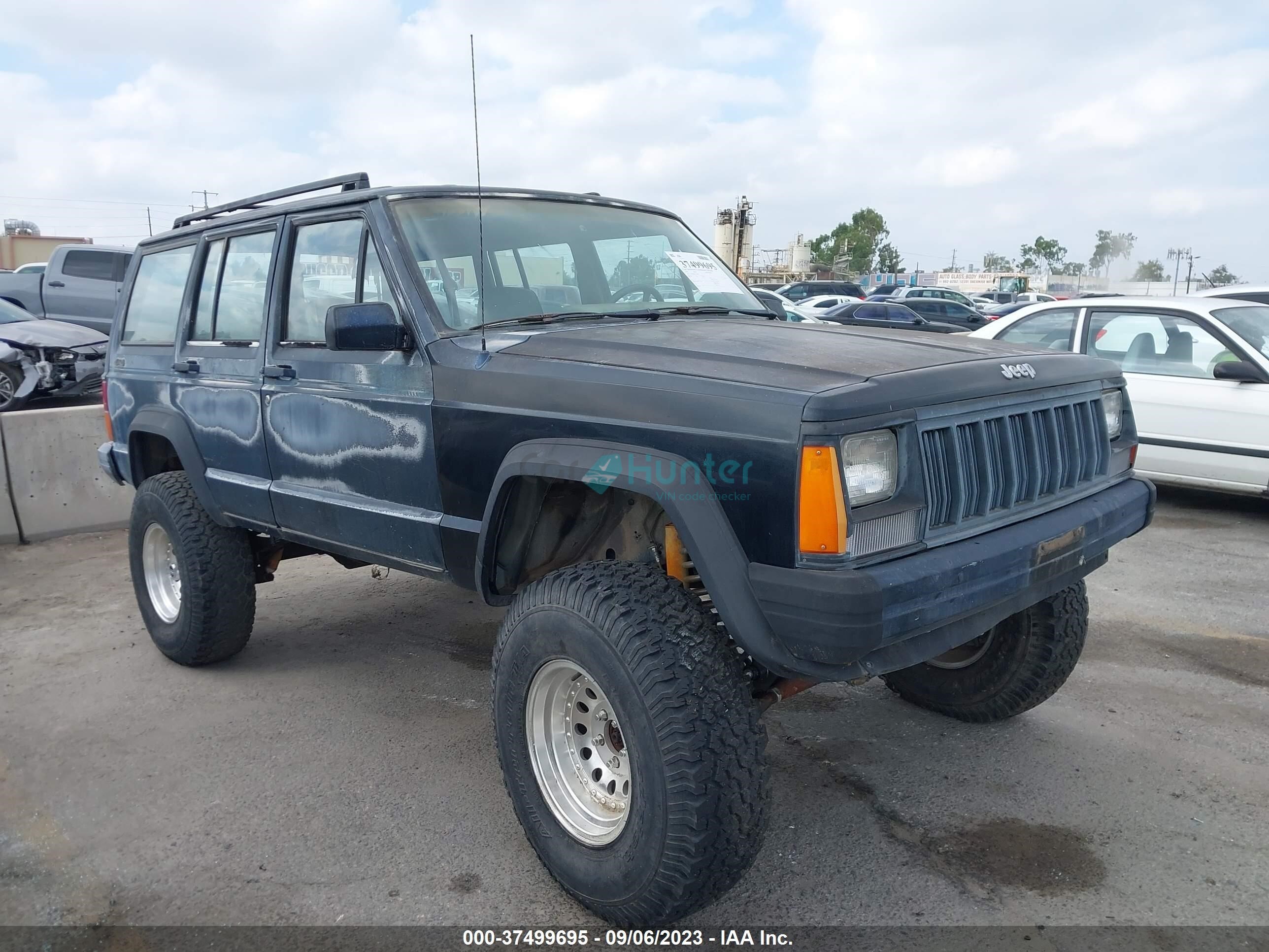 jeep cherokee 1992 1j4fj8850nl144895