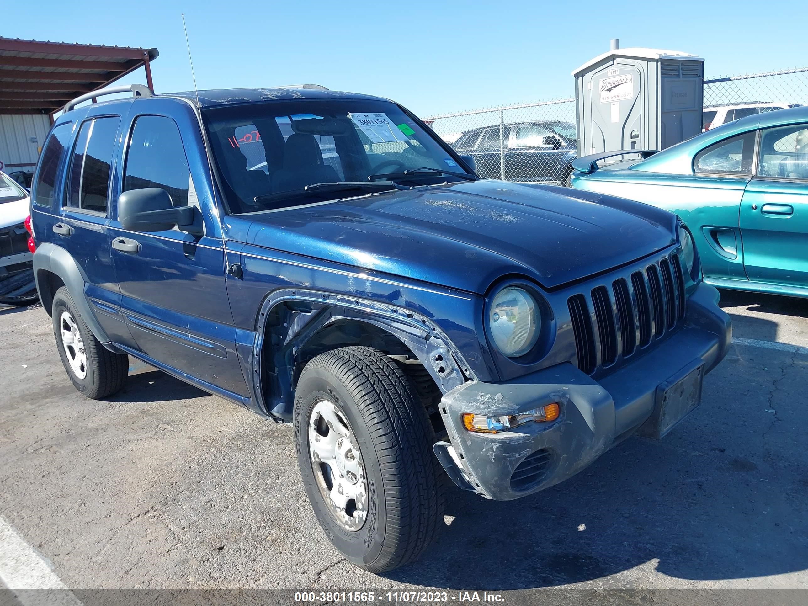 jeep liberty (north america) 2004 1j4fk48164w114543