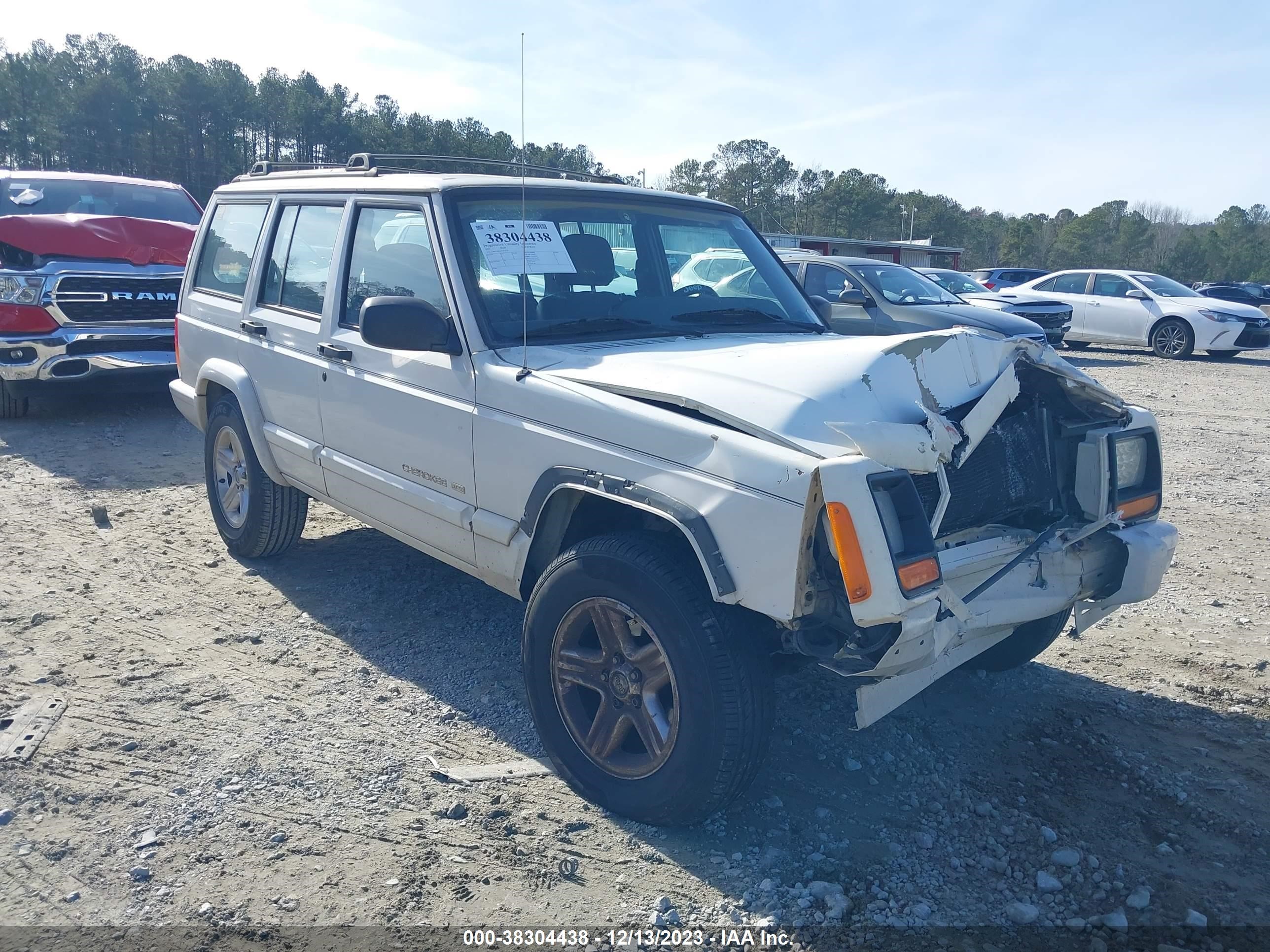 jeep cherokee 2001 1j4ft58s31l614135