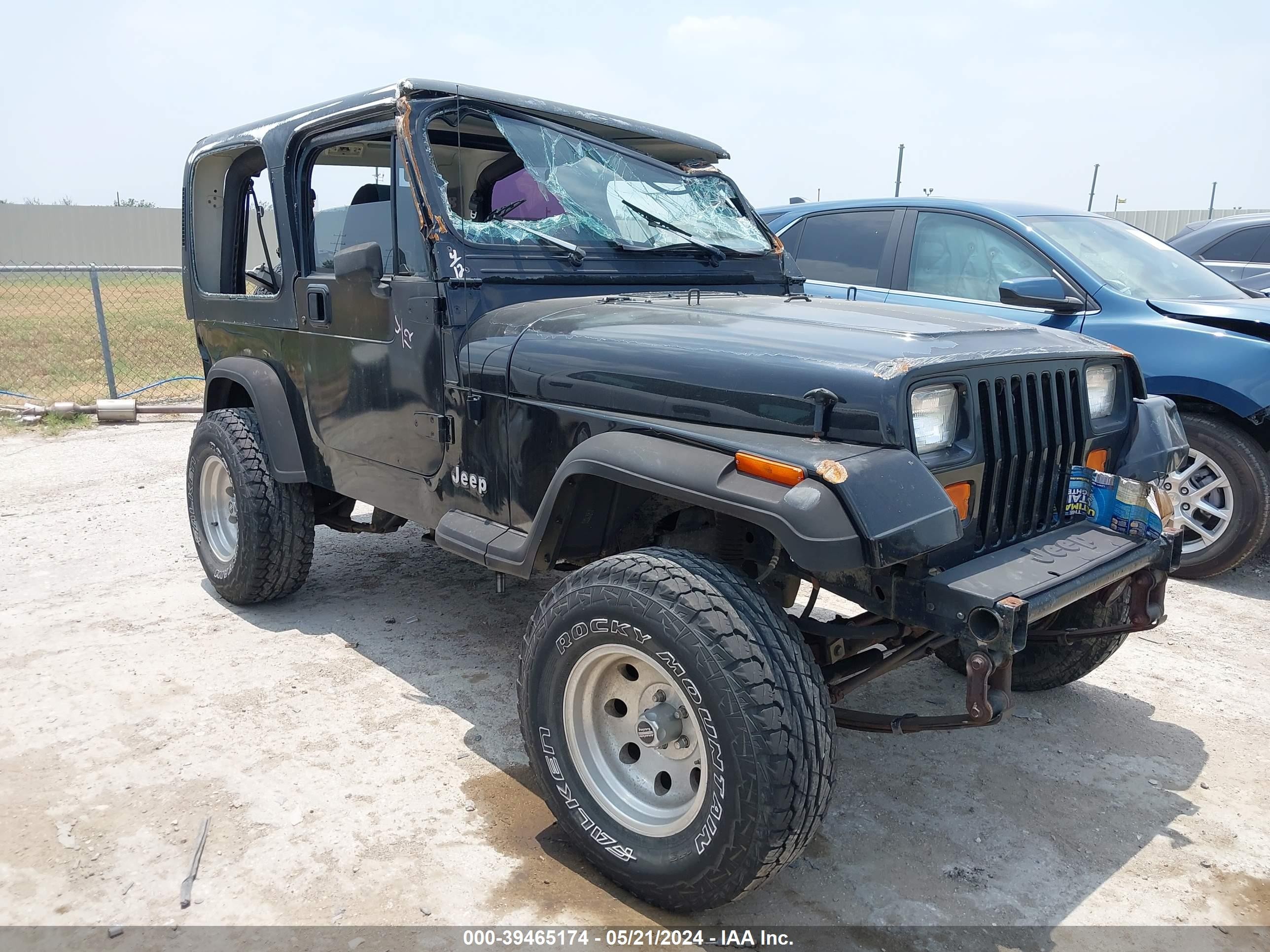 jeep wrangler 1993 1j4fy19p5pp259359