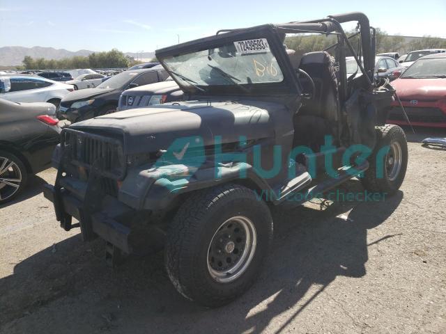 jeep wrangler / 1993 1j4fy19p8pp223116