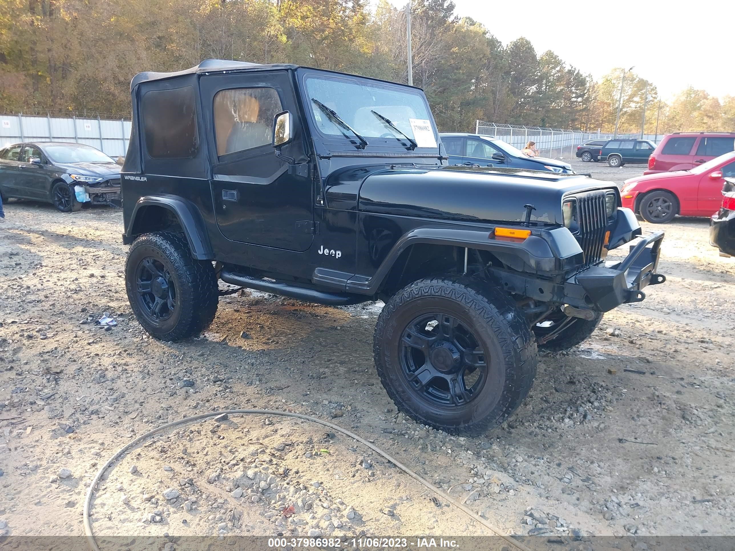 jeep wrangler 1995 1j4fy19p9sp283883