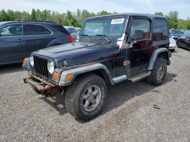 jeep wrangler / 1997 1j4fy19s6vp489252