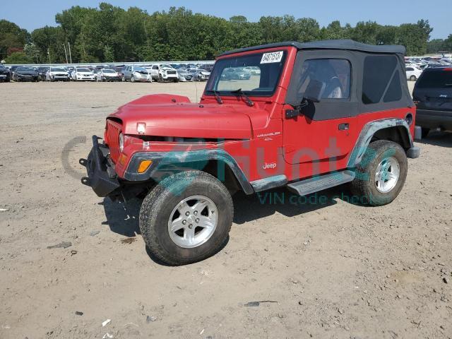 jeep wrangler / 1997 1j4fy19s6vp521732