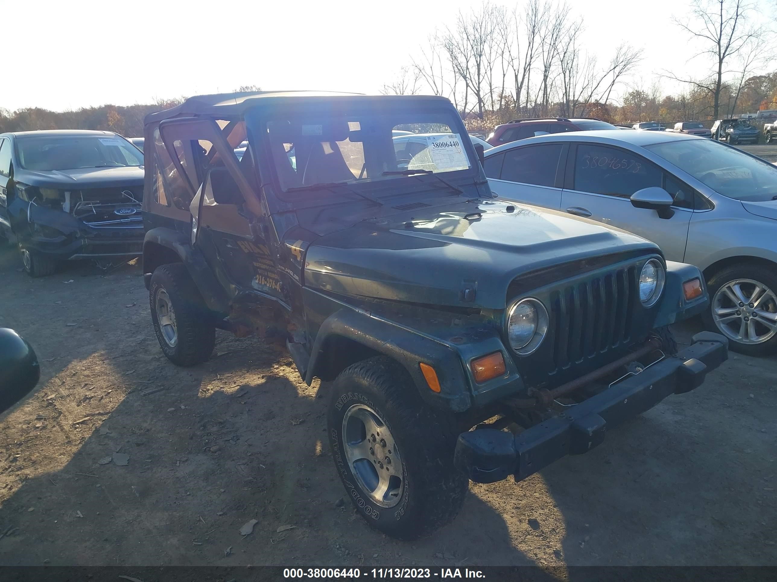 jeep wrangler 1999 1j4fy29p2xp443342