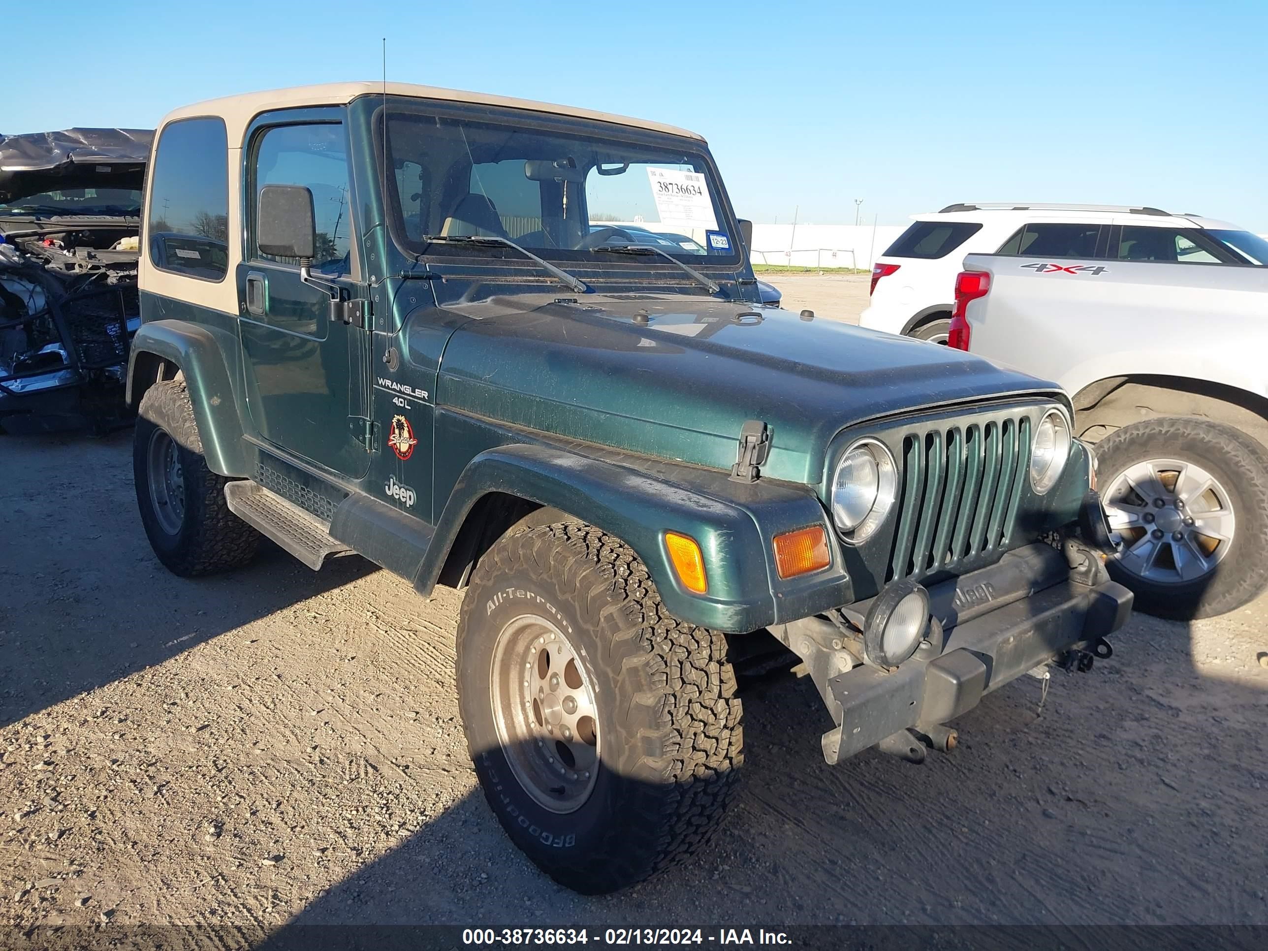 jeep wrangler 1999 1j4fy49s4xp414084