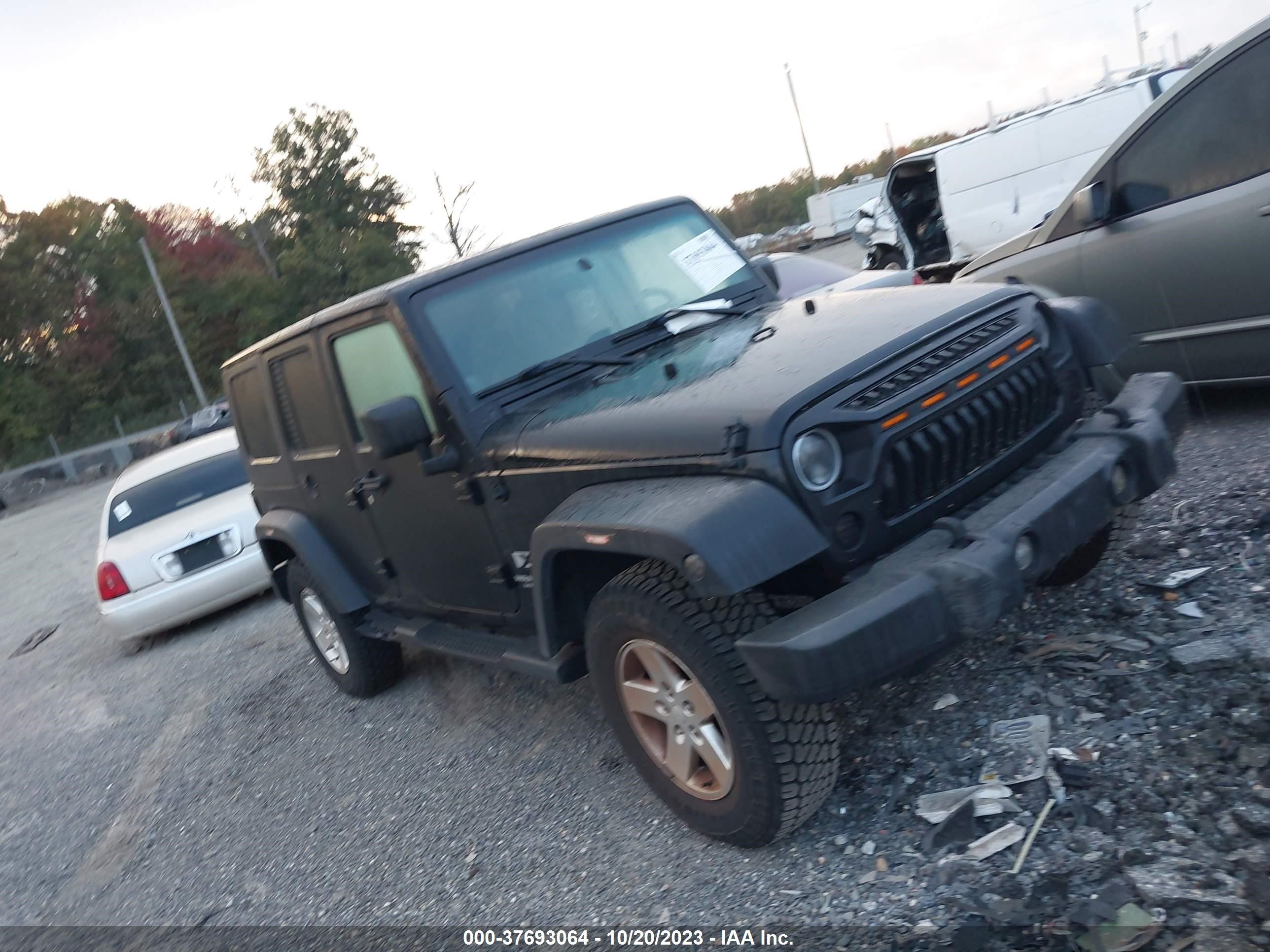 jeep wrangler 2007 1j4ga39107l105522