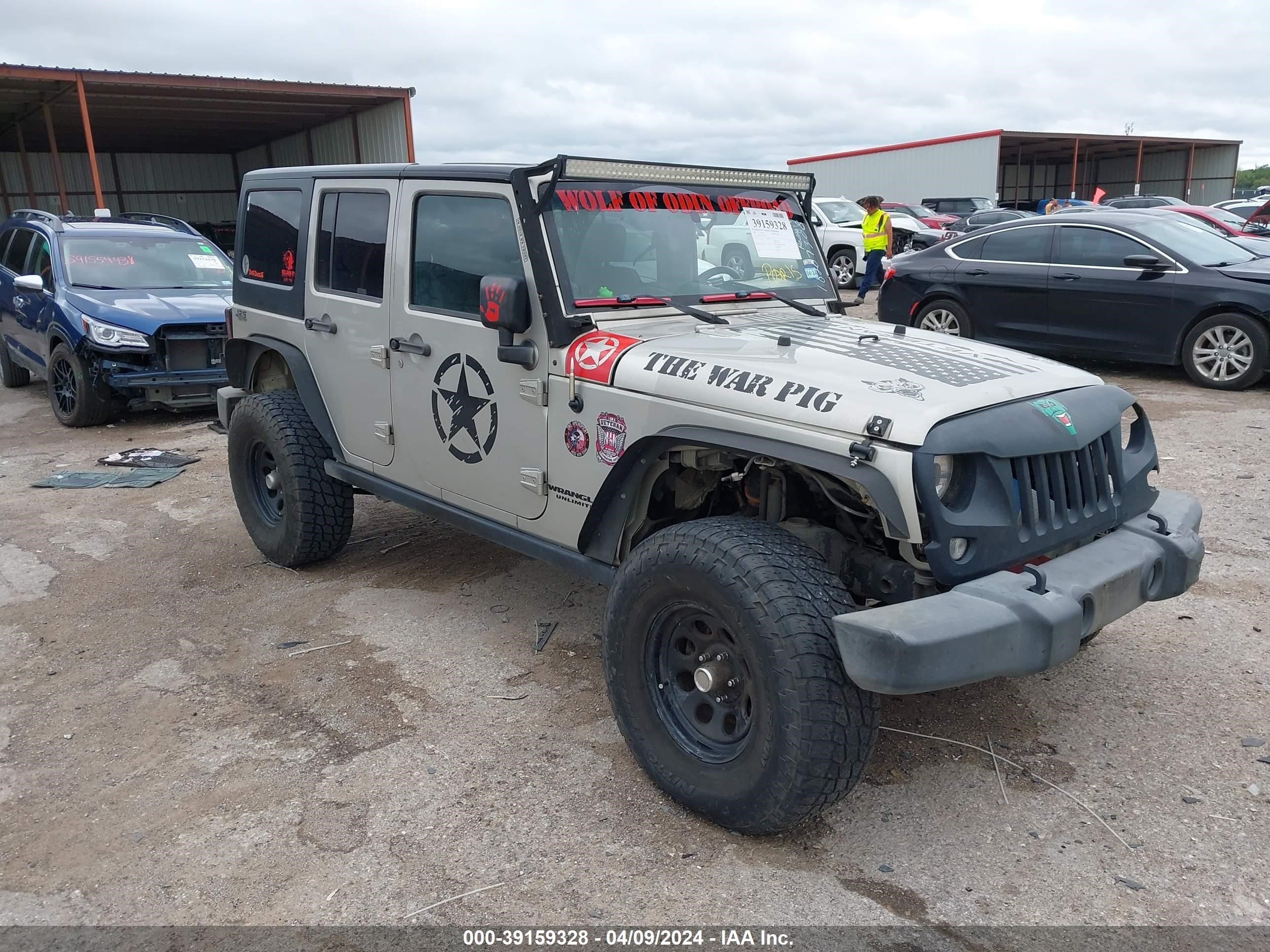 jeep wrangler 2007 1j4ga39117l156897