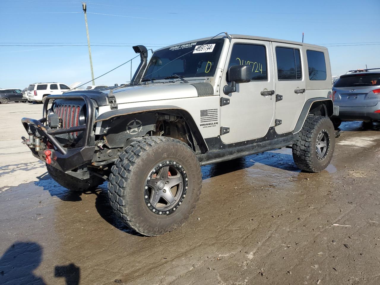 jeep wrangler 2007 1j4ga39117l188765