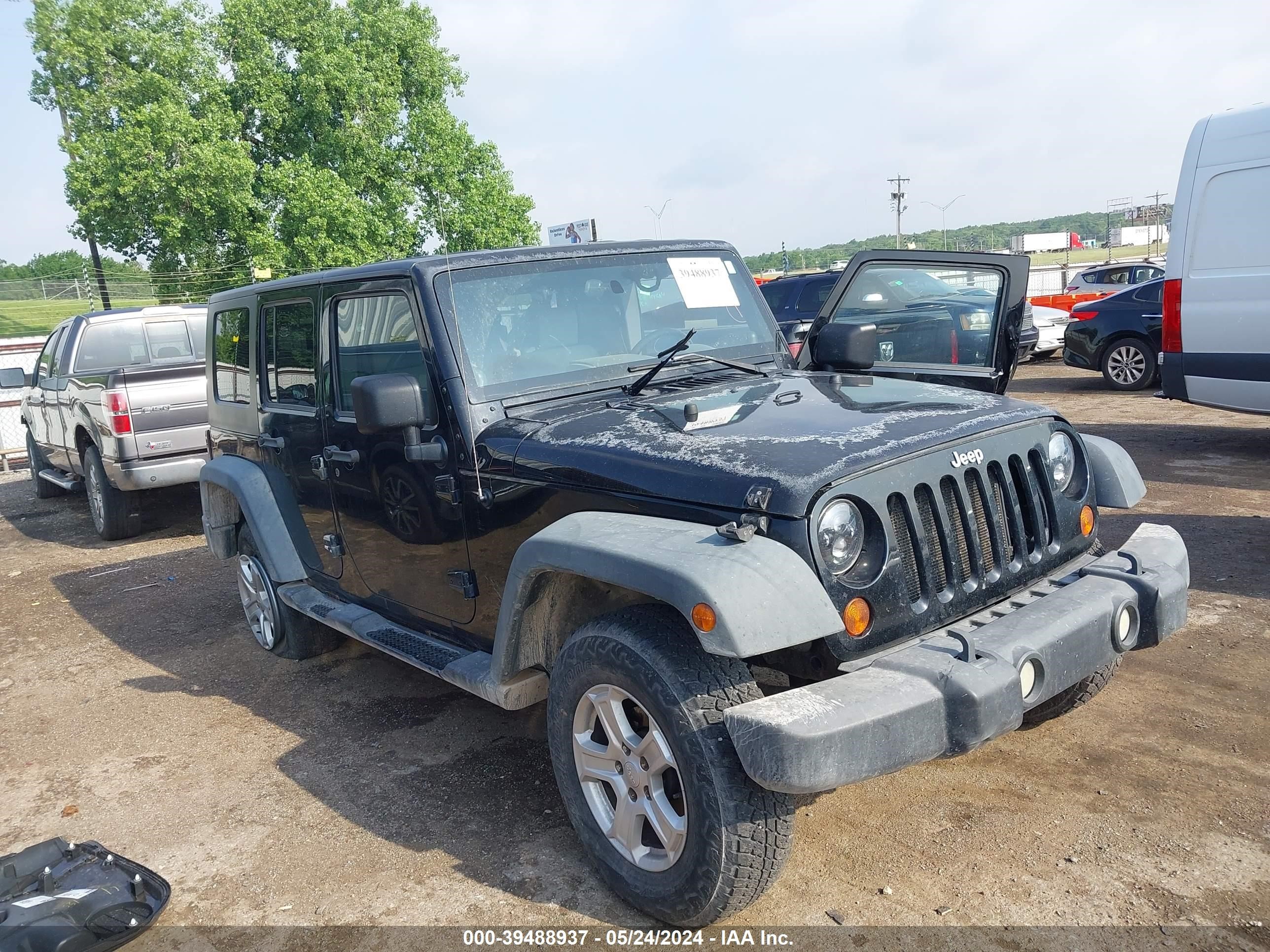 jeep wrangler 2008 1j4ga39118l548053