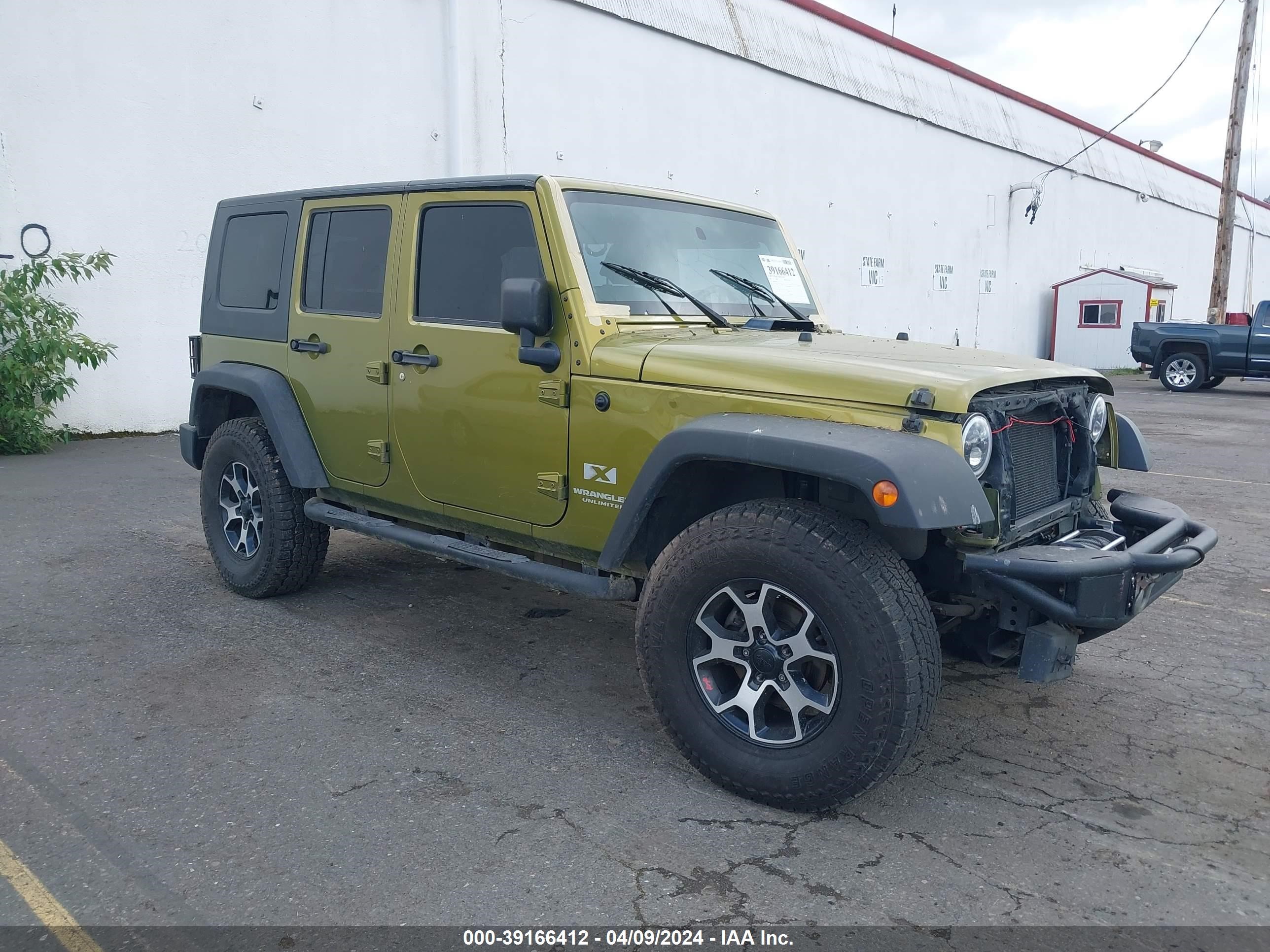 jeep wrangler 2007 1j4ga39147l152374