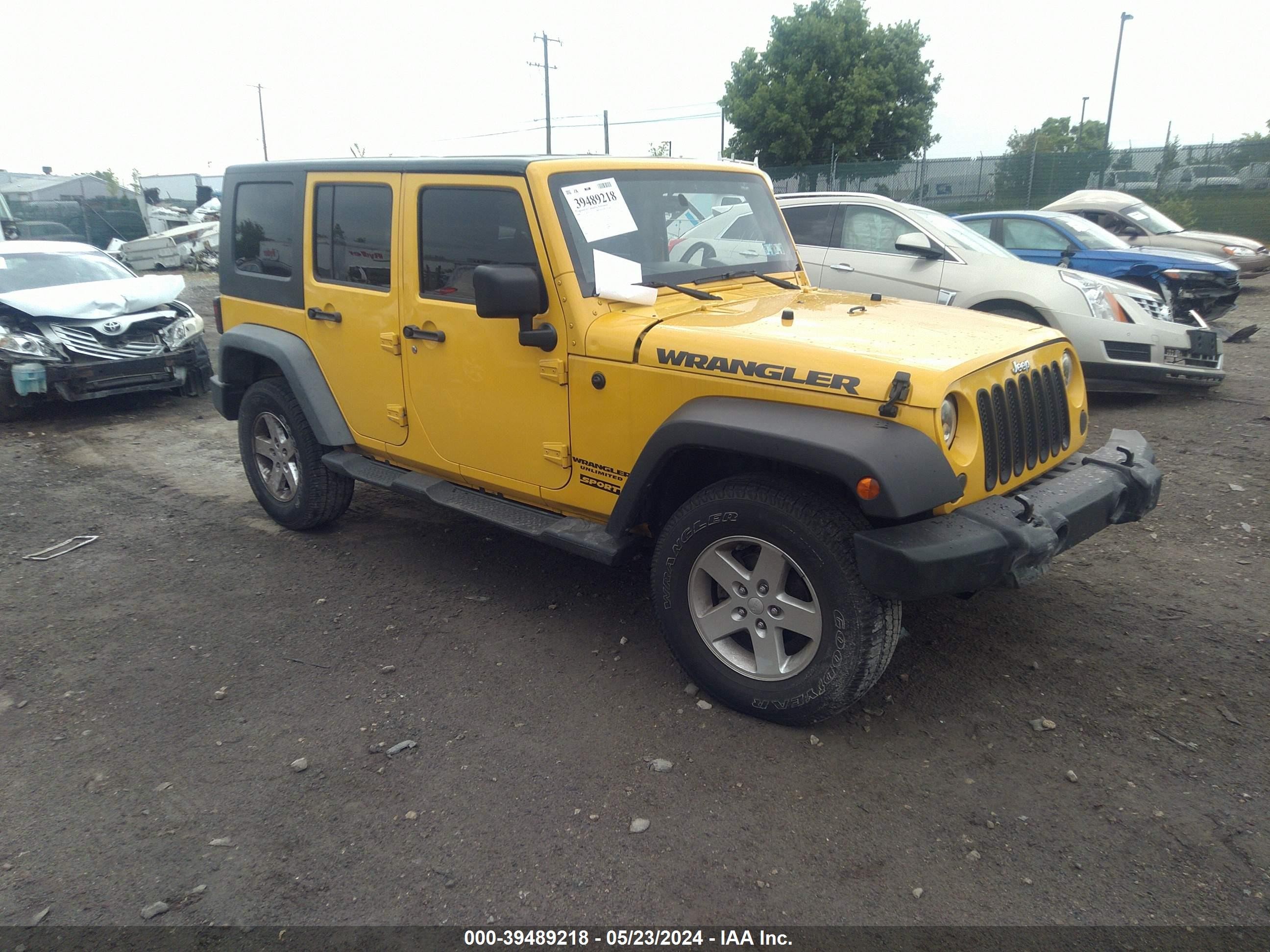 jeep wrangler 2008 1j4ga39148l559368