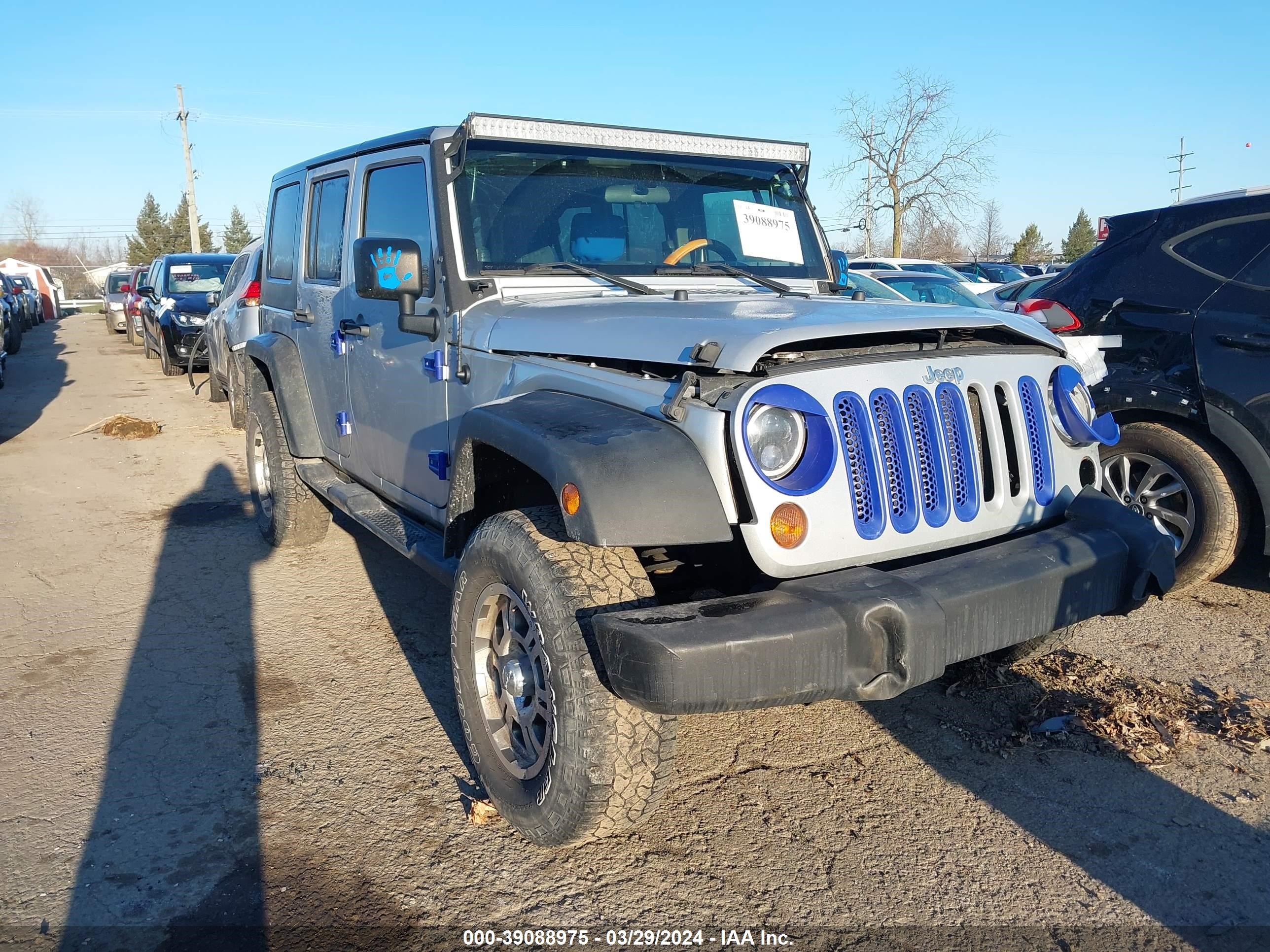 jeep wrangler 2008 1j4ga39168l646639